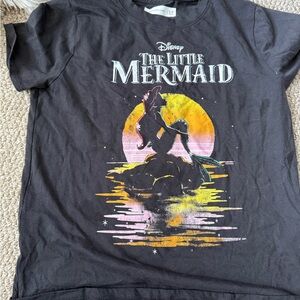 Abercrombie Kids Black Little Mermaid T-Shirt